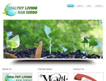 Tablet Screenshot of healthylivingsd.org